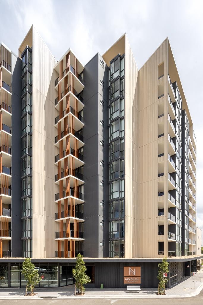 Newbridge Lidcombe — front façade daytime
